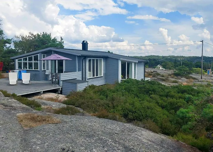 Overlooking Fishing Harbour In Hvaler *