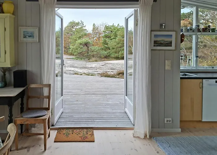 Overlooking Fishing Harbour In Hvaler Feriehus